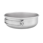 KEITH TITANIUM Single-Wall Bowl with Folding Handle 500ml Ti5325