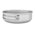 KEITH TITANIUM Single-Wall Bowl with Folding Handle 600ml Ti5326