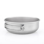 KEITH TITANIUM Single-Wall Bowl with Folding Handle 500ml Ti5325