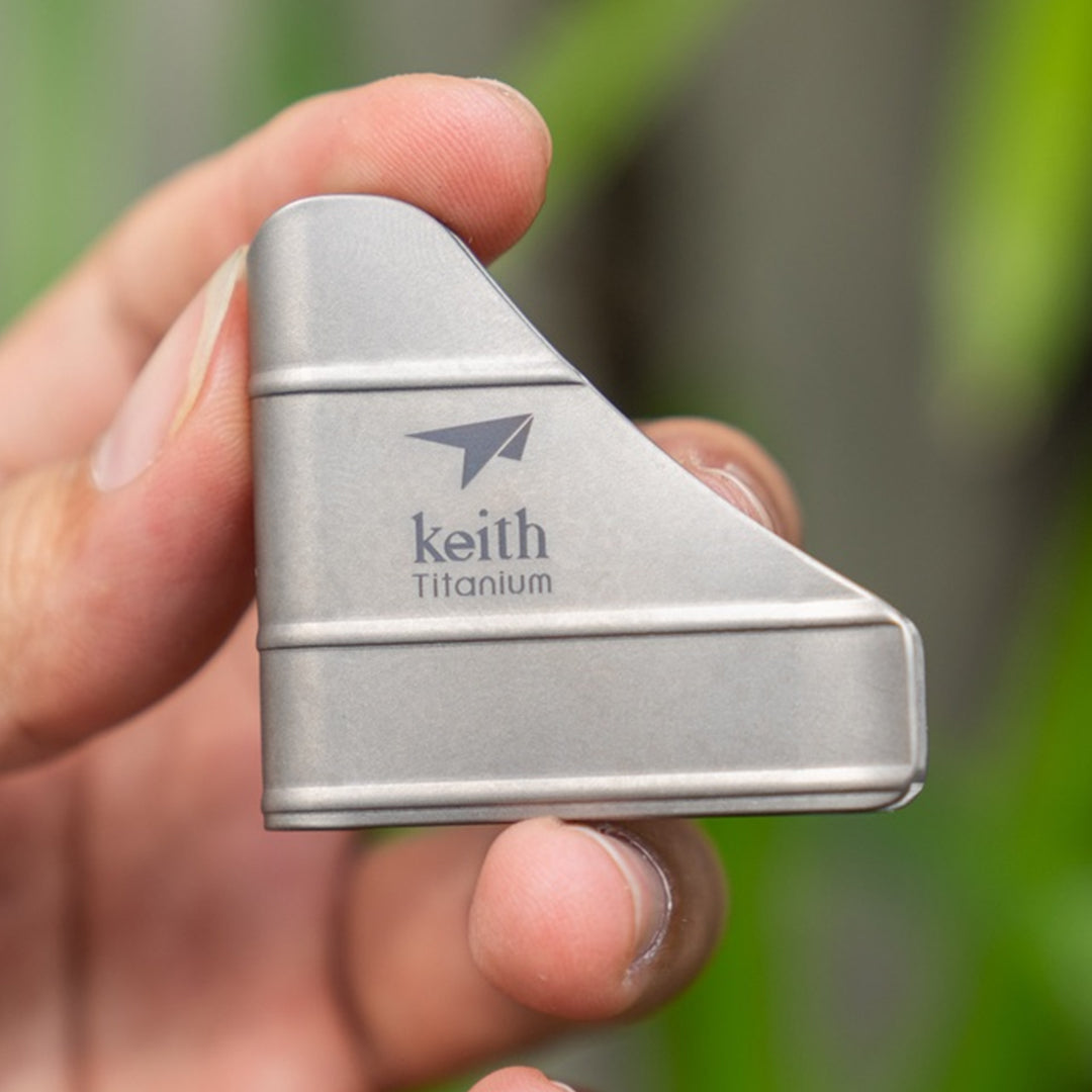 KEITH TITANIUM Wallet Card Holder Ti1306