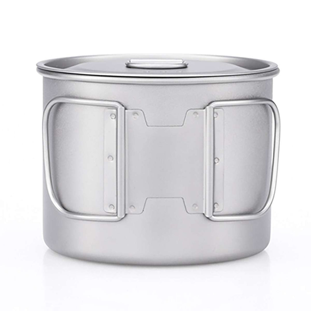 KEITH TITANIUM Single-Wall Mug with Folding Handle & Lid 900ml Ti3209