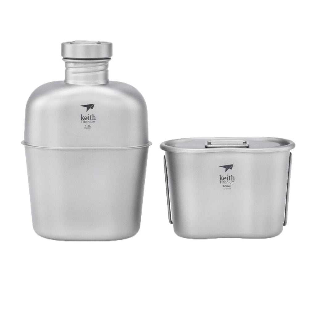 KEITH TITANIUM Canteen Mess Kit Ti3060