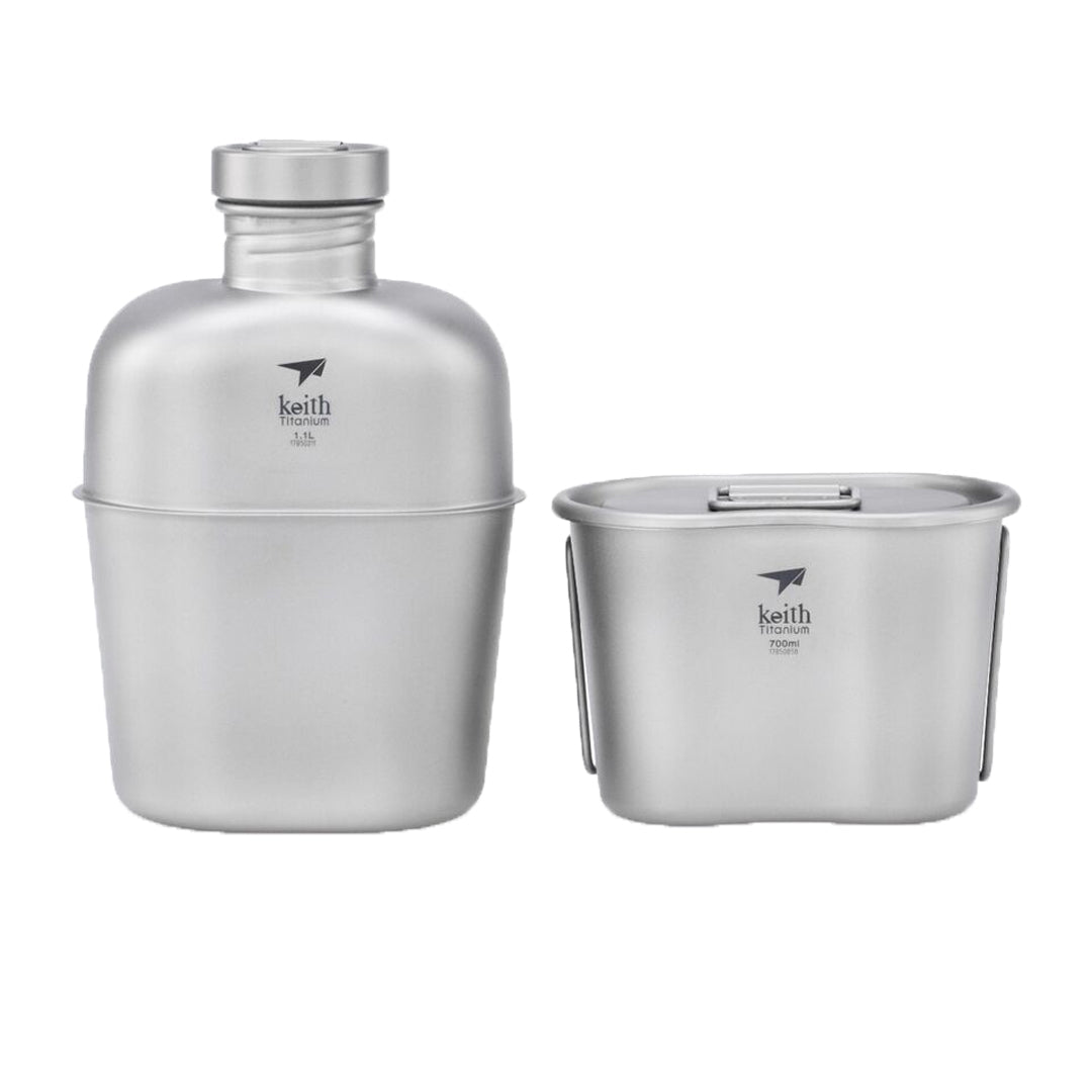 KEITH TITANIUM Canteen Mess Kit Ti3060