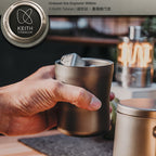 KEITH TITANIUM Double Wall Coffee Mug with Lid 220ml Ti3312