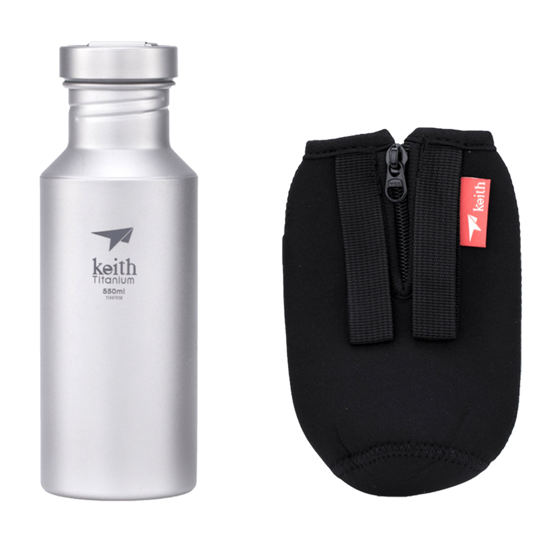 KEITH TITANIUM Sport Bottle 550ml Ti3031