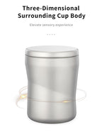 KEITH TITANIUM Double Wall Coffee Mug with Lid 220ml Ti3312