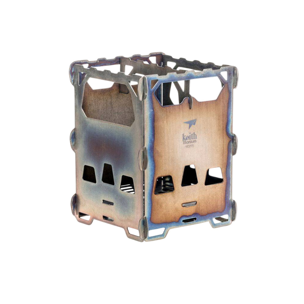 KEITH TITANIUM Alloy Backpacking Wood Stove Ti2201