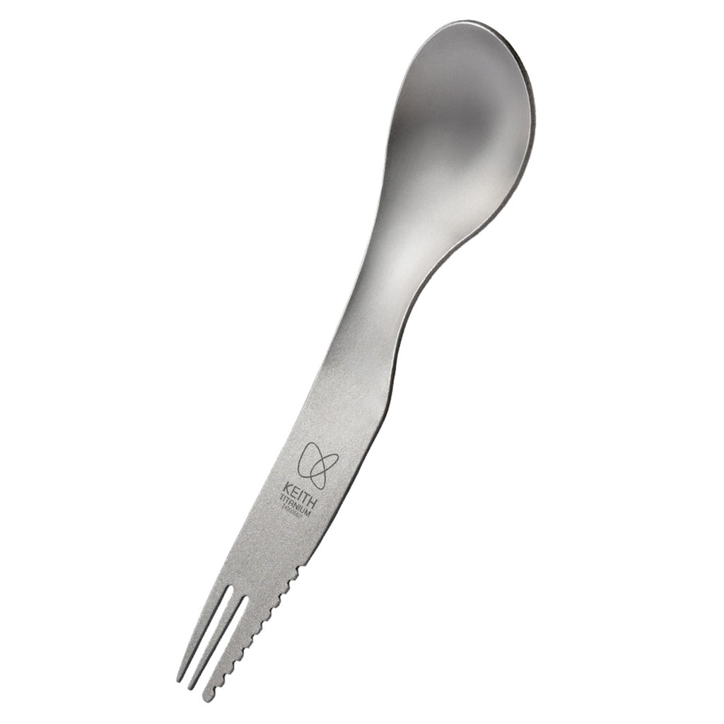 KEITH TITANIUM Multi-Function 3-in-1 Fork Spoon Ti5231