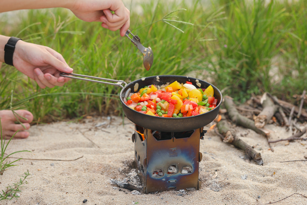KEITH TITANIUM Alloy Backpacking Wood Stove Ti2201