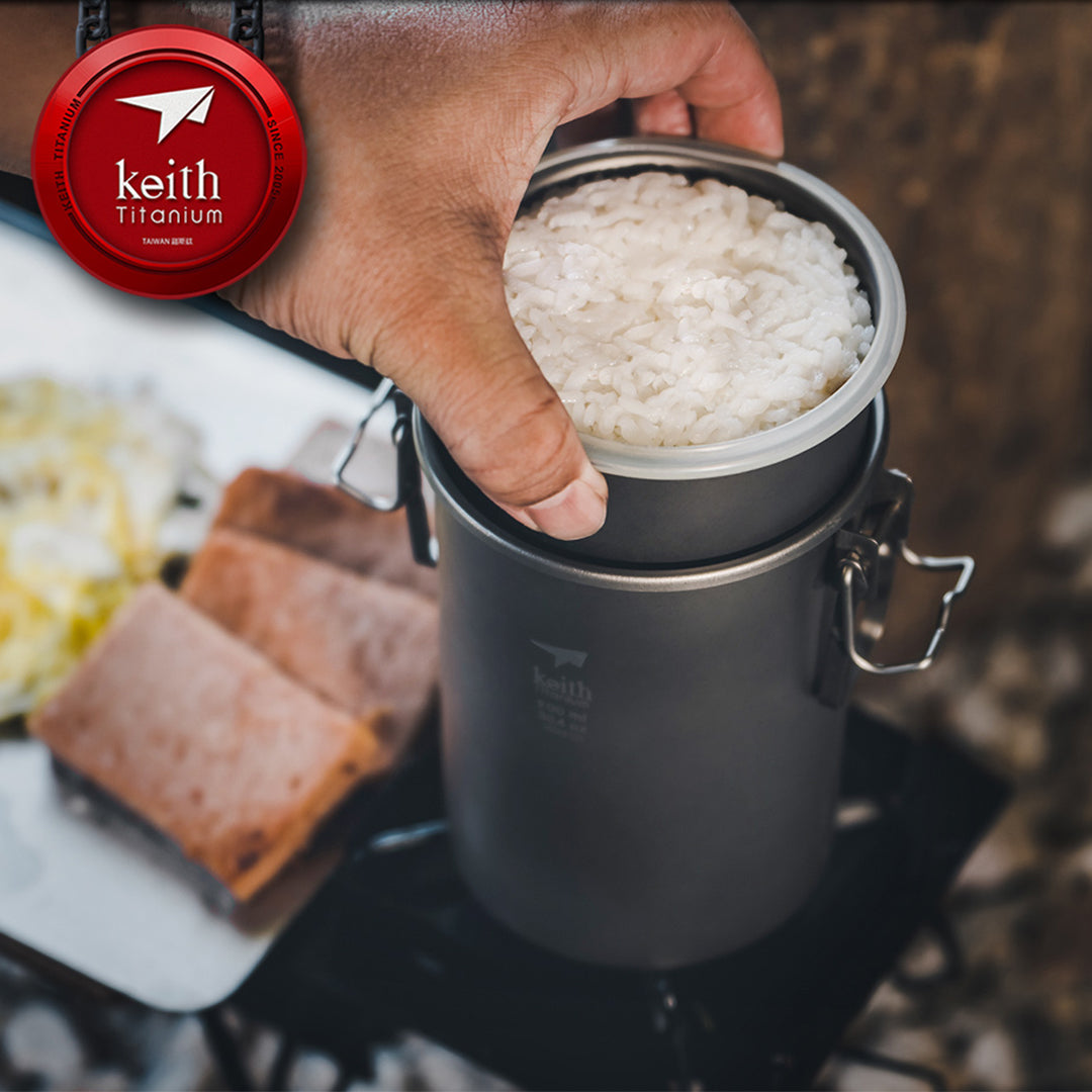 KEITH TITANIUM Multi-Function Cooker 900ml Ti6300