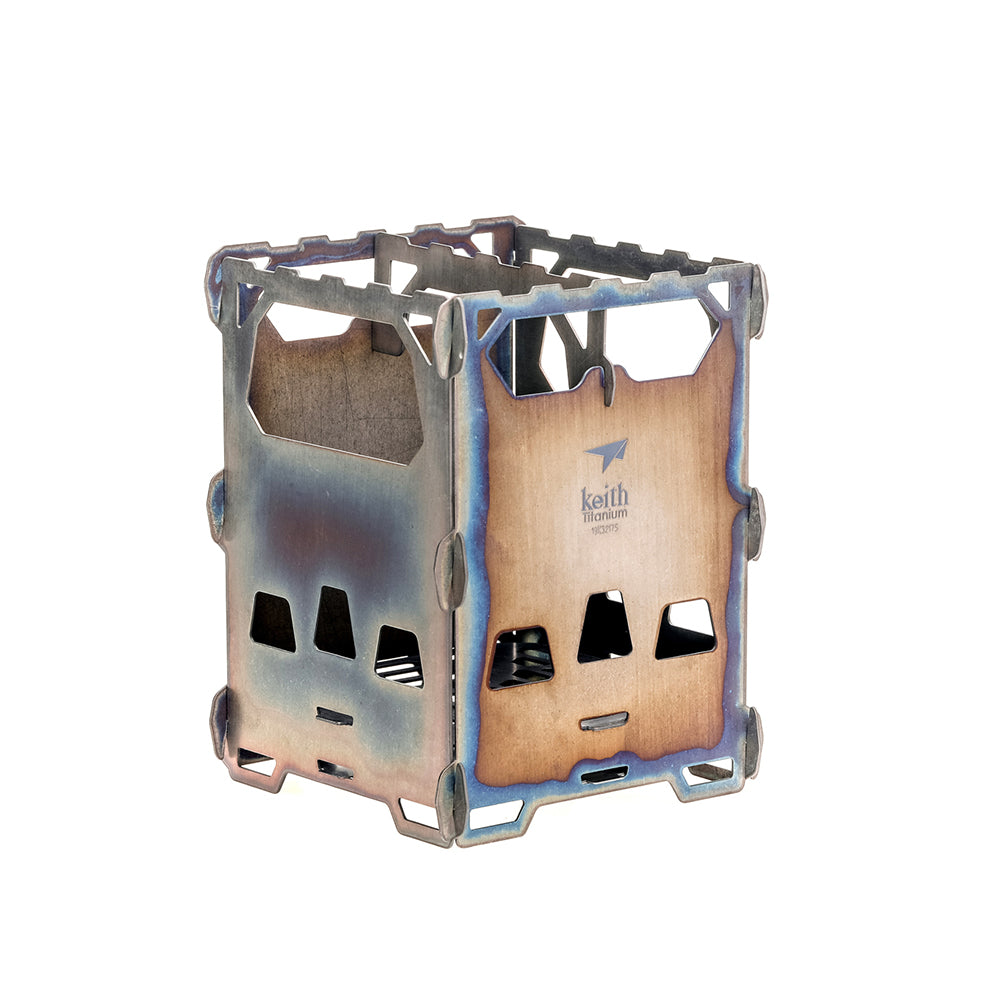 KEITH TITANIUM Alloy Backpacking Wood Stove Ti2201