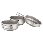 KEITH TITANIUM 3-Piece Pan Cook Set Ti6053