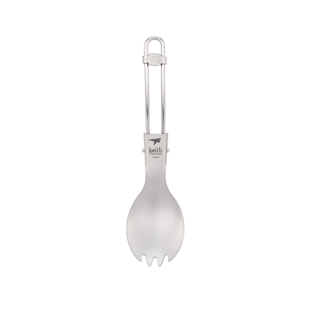 KEITH TITANIUM Folding Spork Ti5301