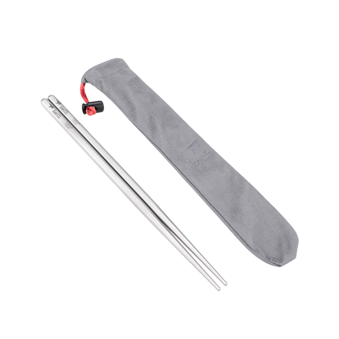 KEITH TITANIUM Square Chopsticks Ti5625