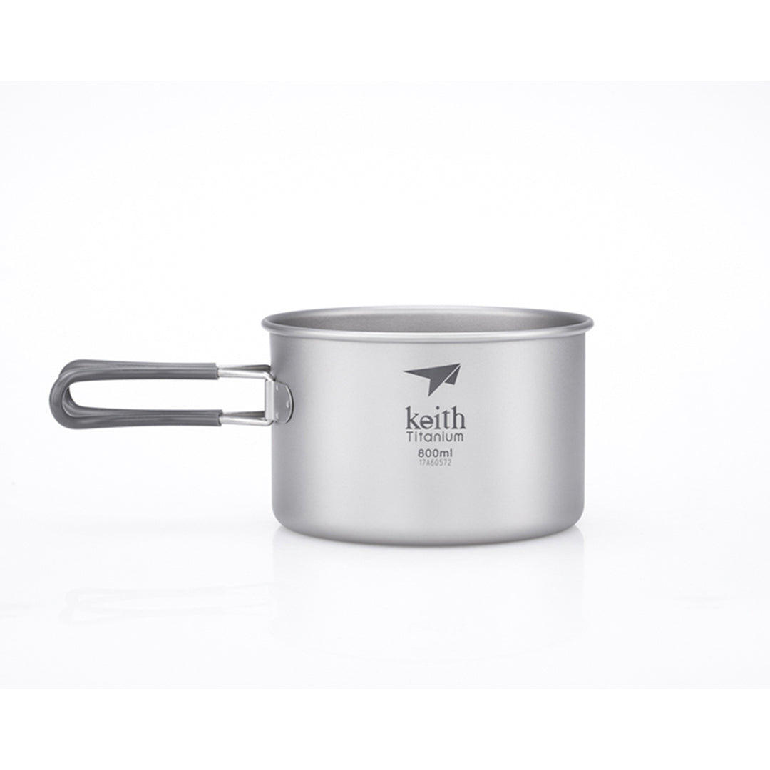KEITH TITANIUM 3-Piece Pot & Pan Cook Set Ti6014