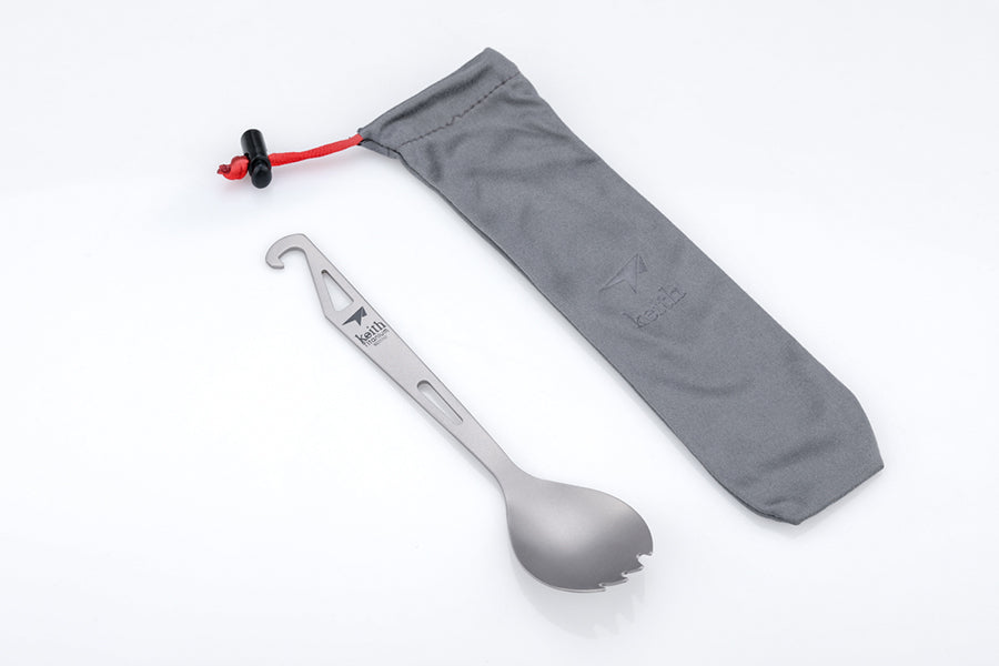 KEITH TITANIUM Spork with Bottle Opener Ti5311