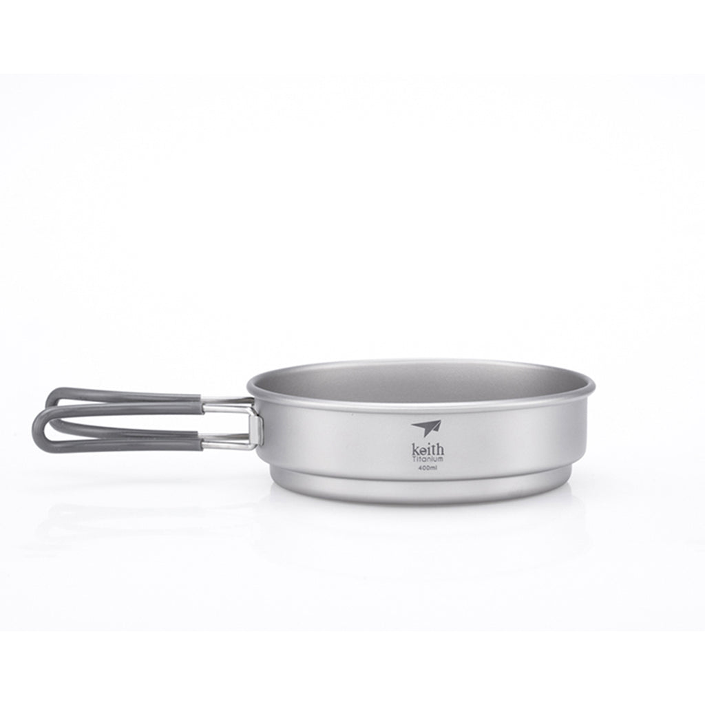 KEITH TITANIUM 3-Piece Pot & Pan Cook Set Ti6014
