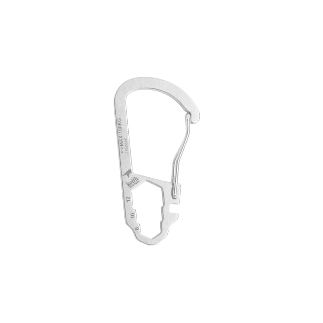 KEITH TITANIUM Carabiner with Nut Tool Ti1151