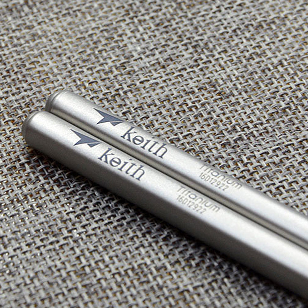 KEITH TITANIUM Square Chopsticks Ti5625