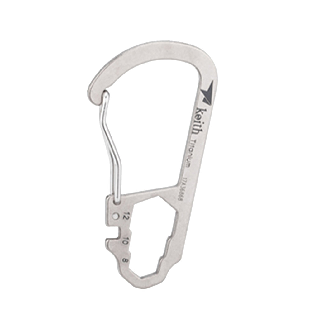 KEITH TITANIUM Carabiner with Nut Tool Ti1151