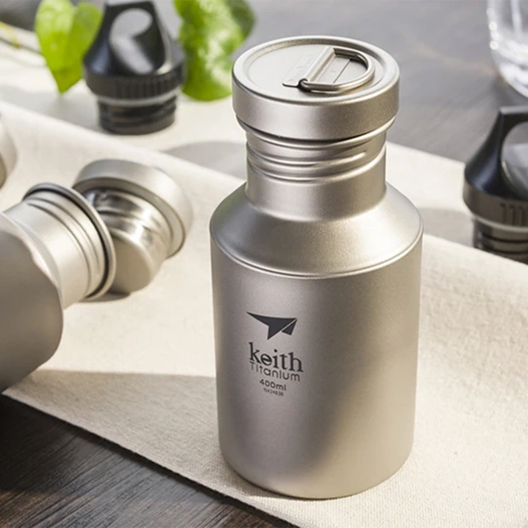 KEITH TITANIUM Sport Bottle 400ml Ti3030