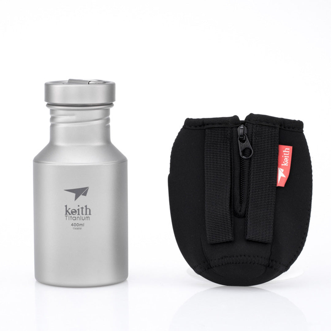 KEITH TITANIUM Sport Bottle 400ml Ti3030
