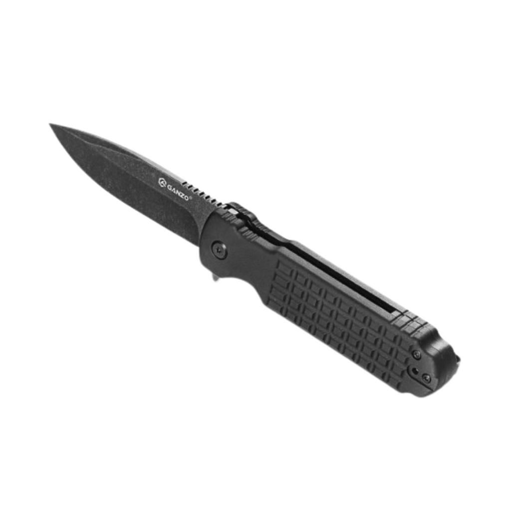 GANZO Liner Lock 8Cr14 Folding Knife Black