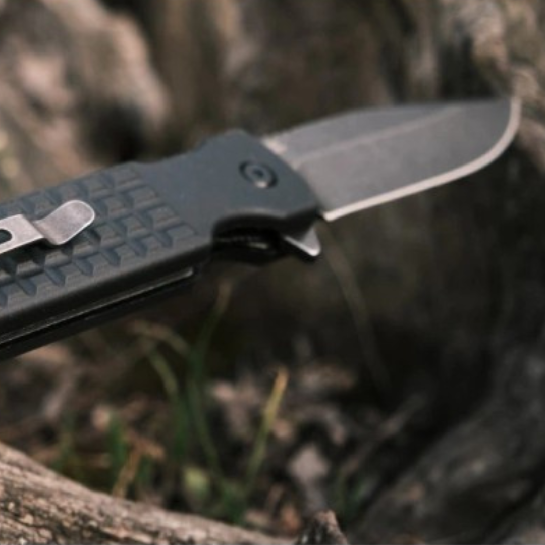 GANZO Liner Lock 8Cr14 Folding Knife Black
