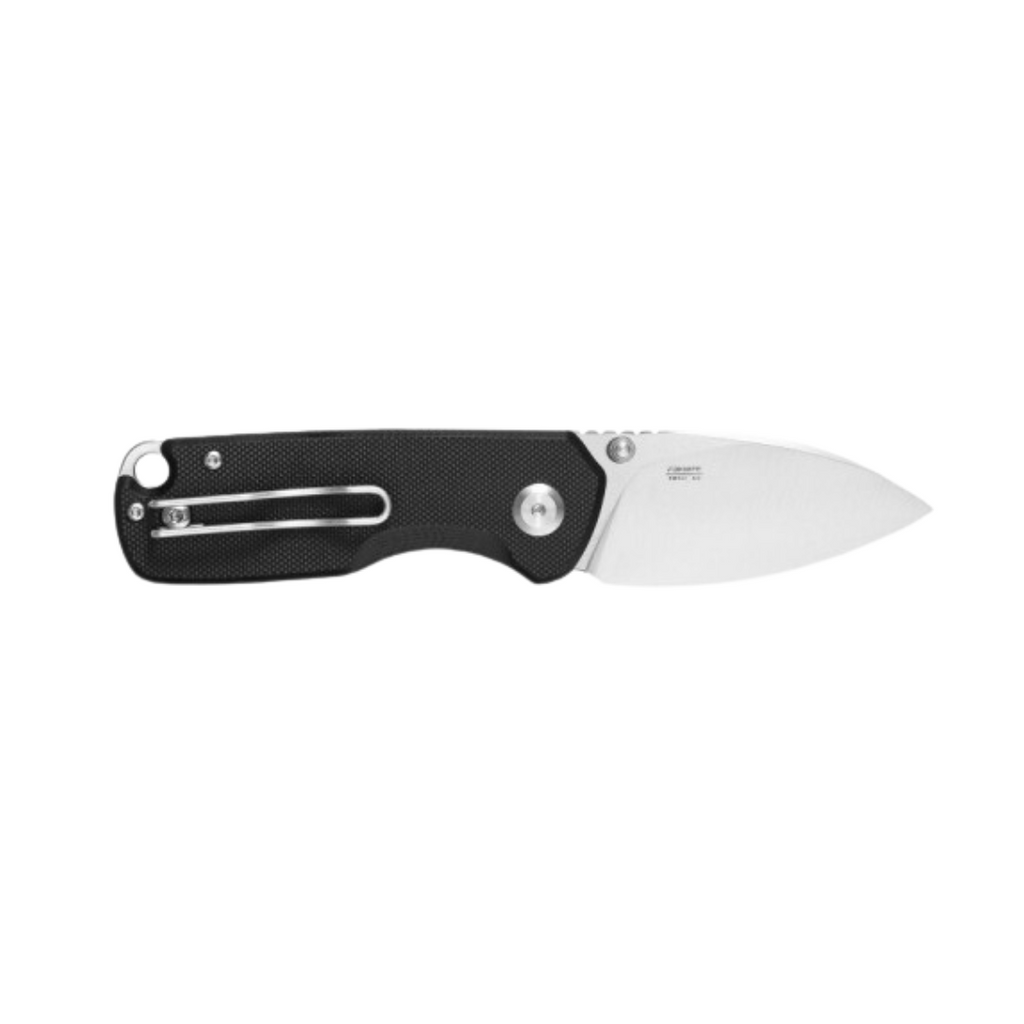 GANZO Button Back Lock D2 Steel G10 Folding Knife Black