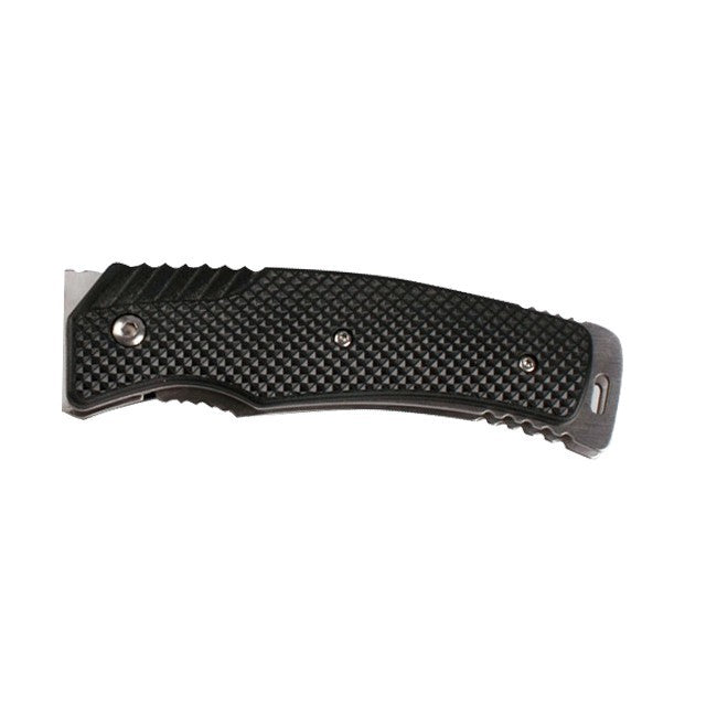 GANZO Black Folding Knife Stainless Steel Blade