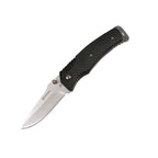 GANZO Black Folding Knife Stainless Steel Blade