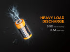 FENIX ARB-L16-700UP USB 16340 Rechargeable Battery