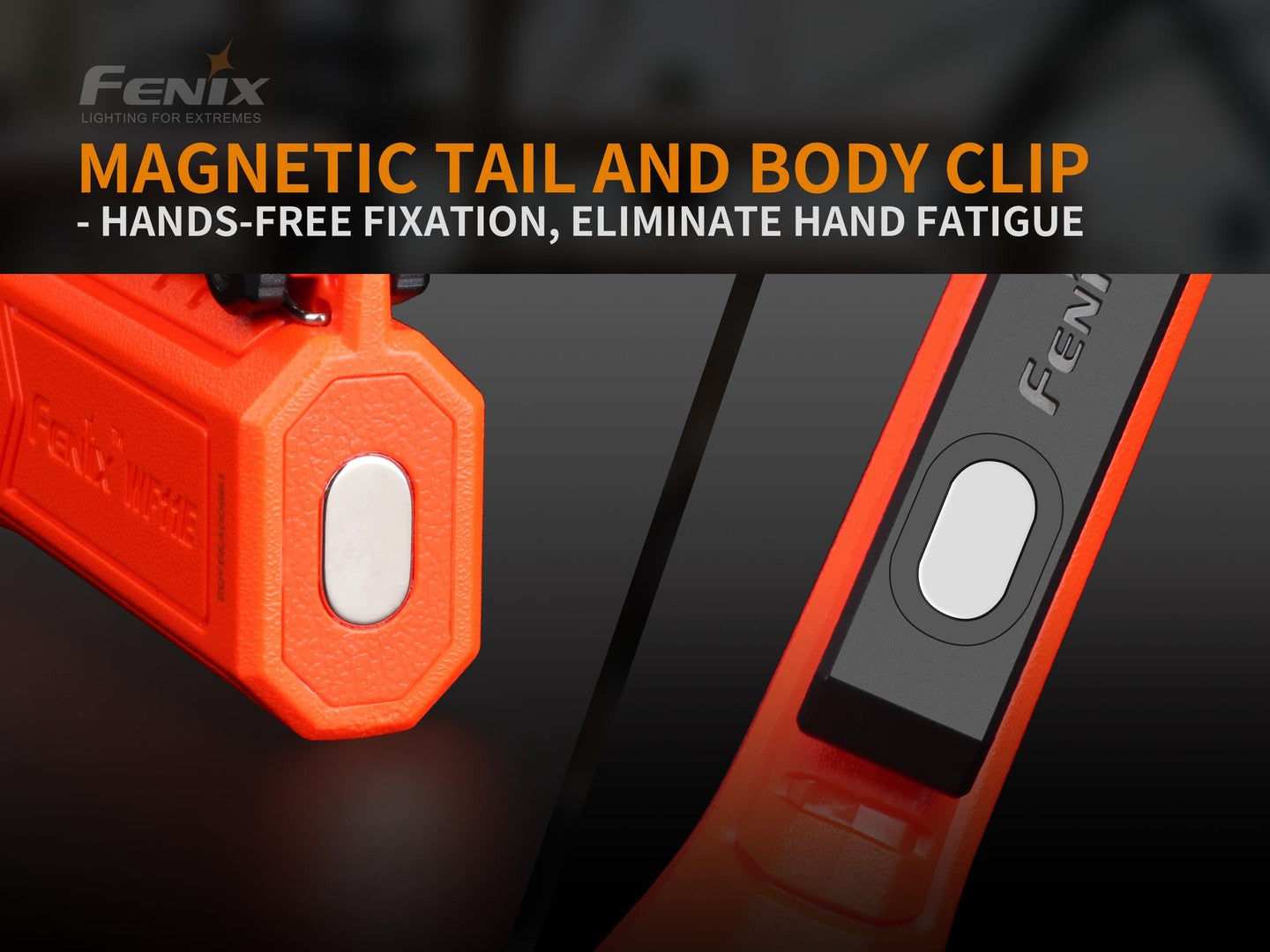 FENIX WF11E Magnetic Intrinsically Safe Flashlight
