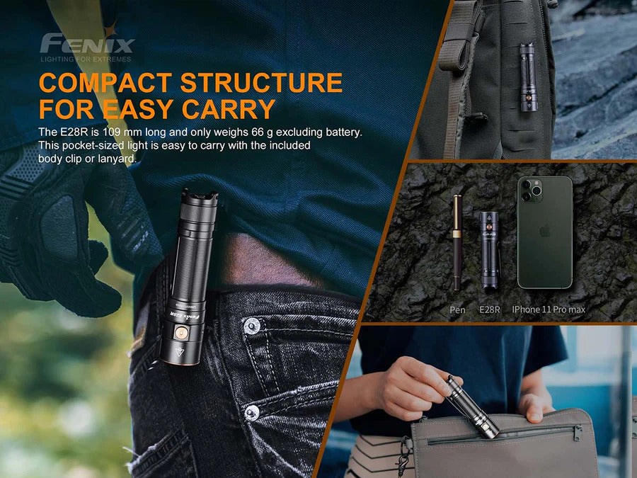 FENIX E28R Rechargeable Flashlight