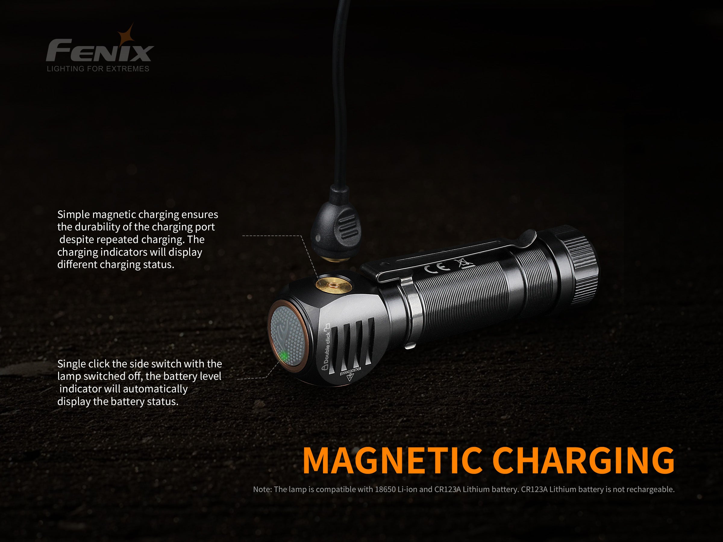 FENIX HM61R Multi-functional Rechargeable Headlamp