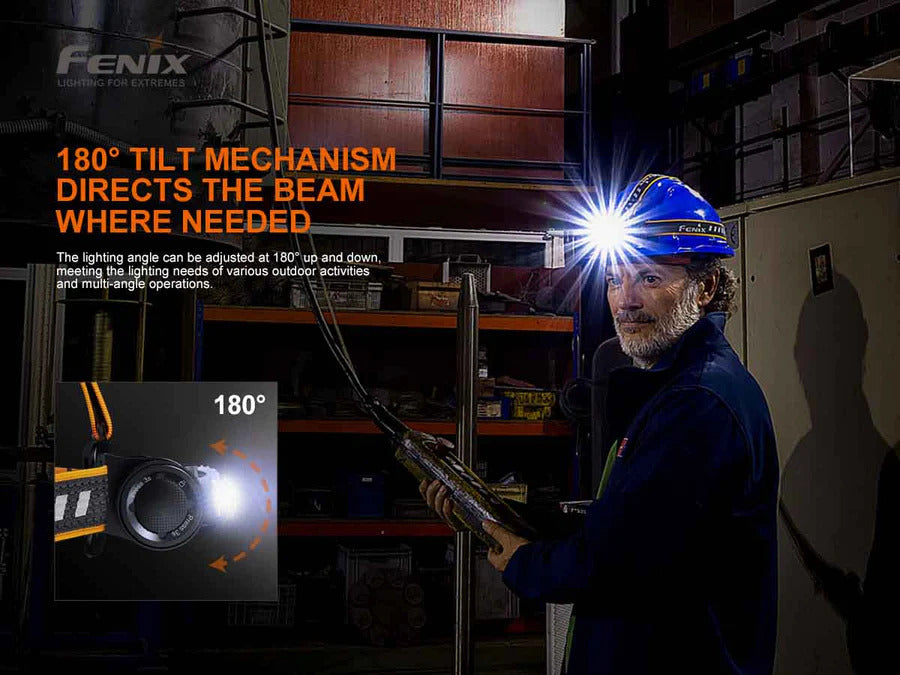 FENIX HM70R Rechargeable Headlamp 1600 Lumen