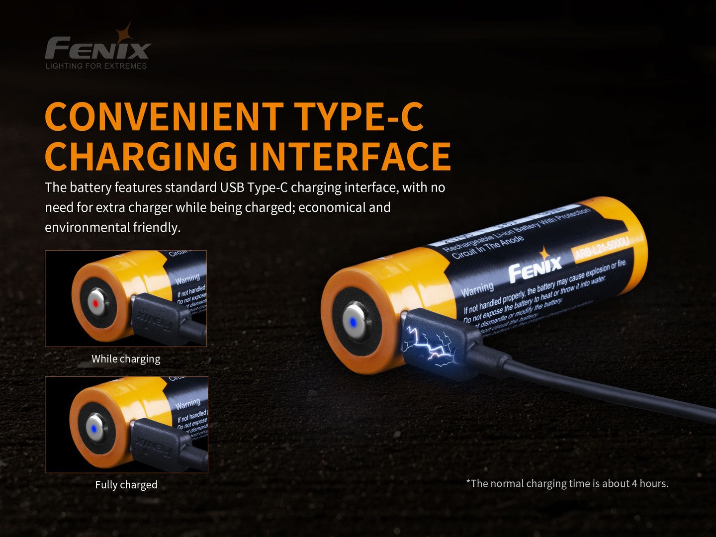 FENIX ARB-L21-5000U Rechargeable Battery