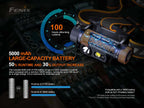 FENIX HM70R Rechargeable Headlamp 1600 Lumen