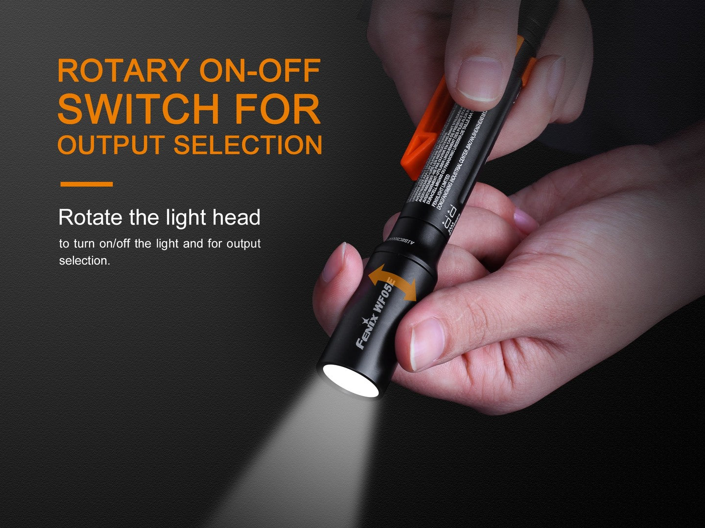 FENIX WF05E Intrinsically Safe Flashlight