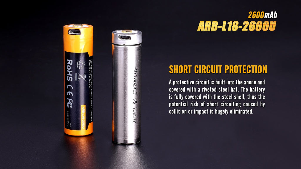 FENIX ARB-L18-2600U Rechargeable Battery