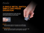 FENIX E03R All Metal Keychain Flashlight