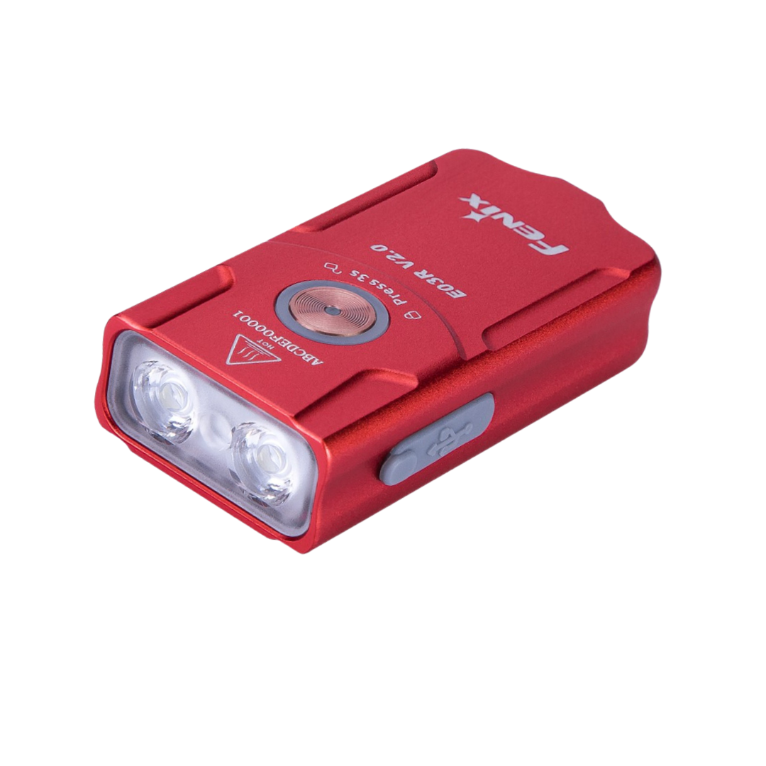FENIX E03R V2.0 500L Rechargeable Keychain Flashlight