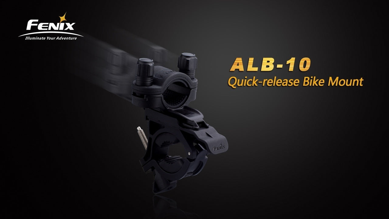 fenix flashlight alb 10 quick release bike mount FENIX ALB-10 Quick Release Bike Mount – TREES AND SUN OUTDOOR