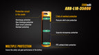 FENIX ARB-L18-3500U USB 18650 Rechargeable Battery