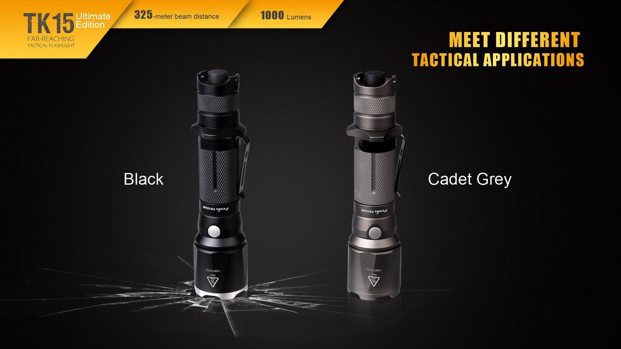 FENIX TK15 1000 Lumen Tactical Flashlight