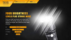 FENIX TK15 1000 Lumen Tactical Flashlight