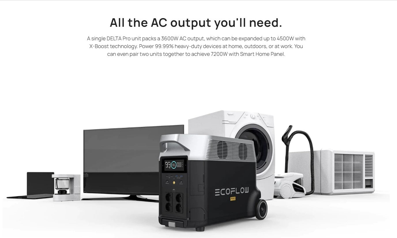 ECOFLOW DELTA Pro Portable Power Station