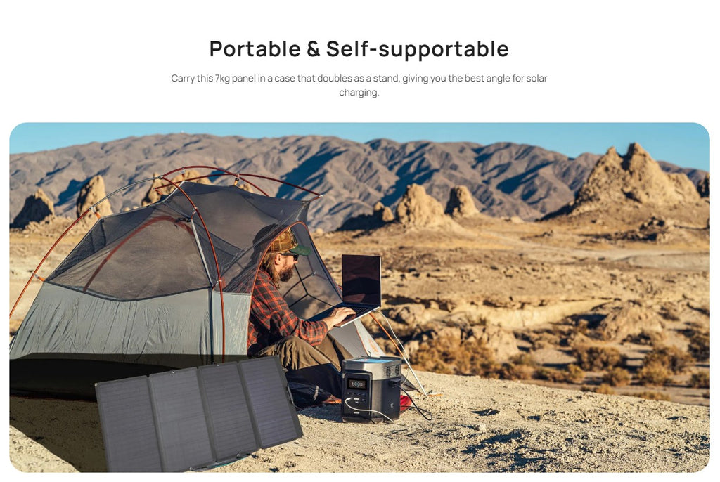 ECOFLOW 160W Solar Panel Energy Generator