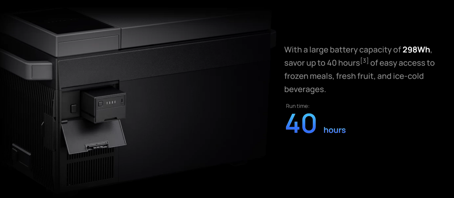 ECOFLOW GLACIER Portable Fridge Freezer Ice Maker