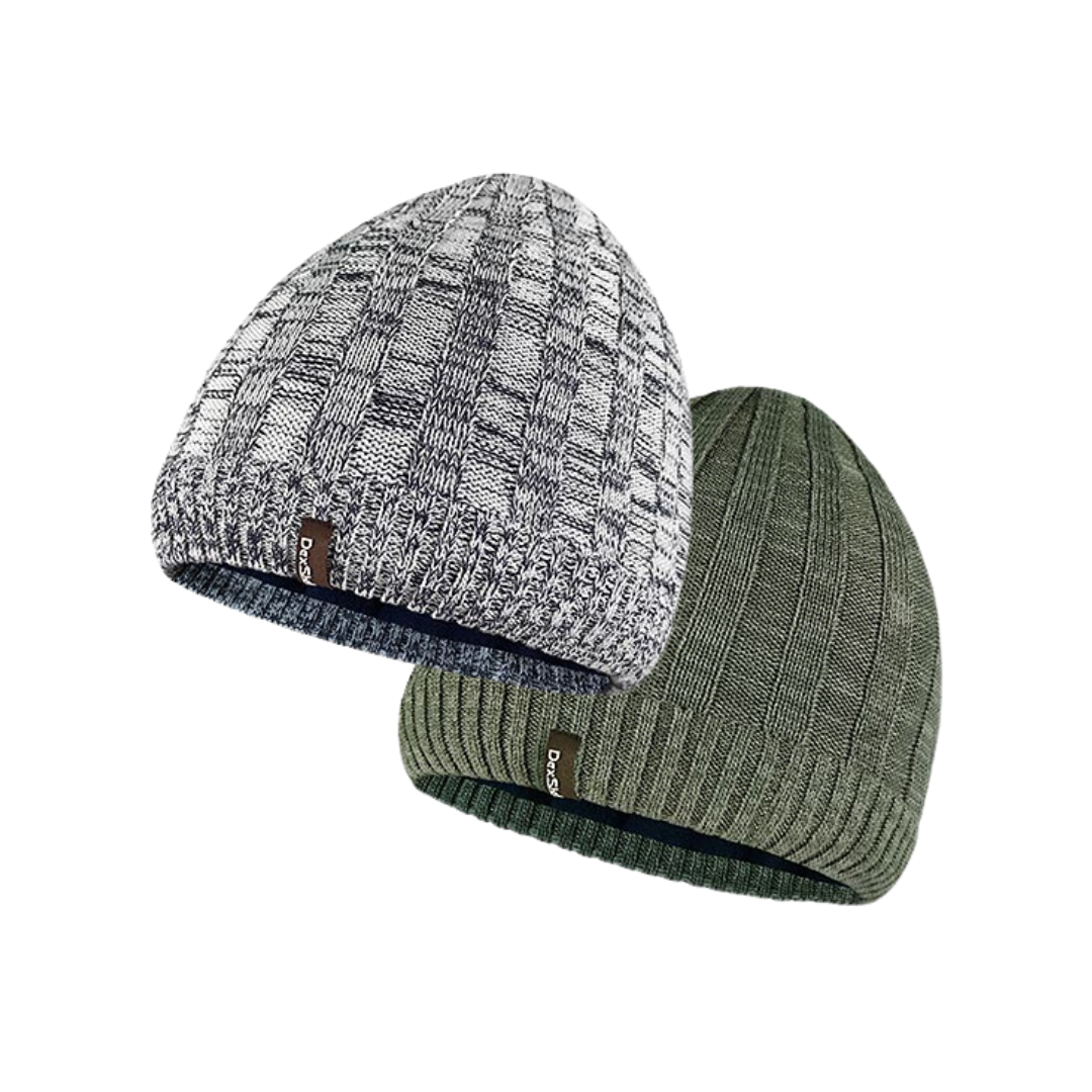 DEXSHELL Waterproof Heathered Rib Knit Beanie